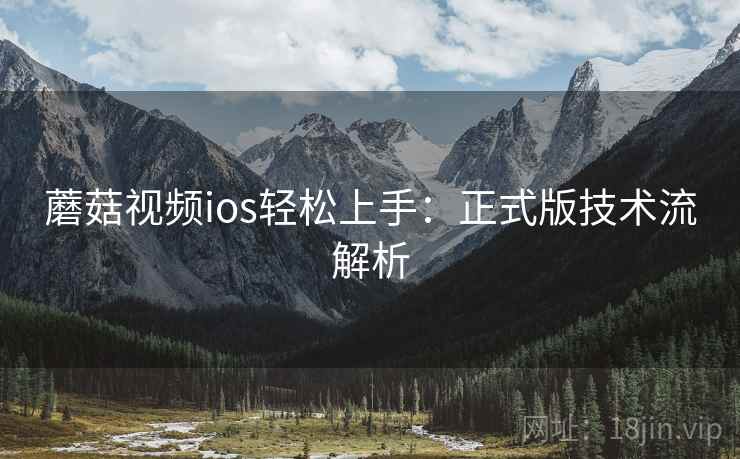 蘑菇视频ios轻松上手：正式版技术流解析